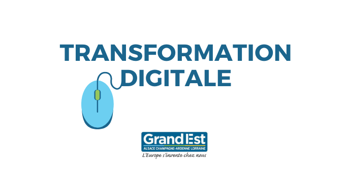 Logo Transformation Digitale Grand Est Logo Transformation Digitale Grand Est